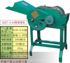 4-6噸鍘草機和220伏鍘草機配有多少千瓦電機?